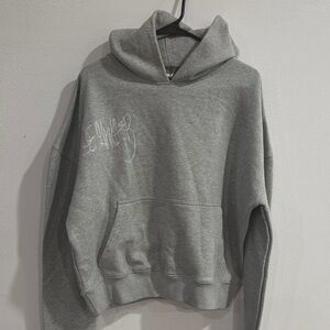 Men's Gray Hoodie Sweater